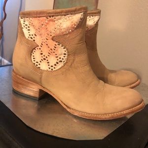 Freebird leather booties